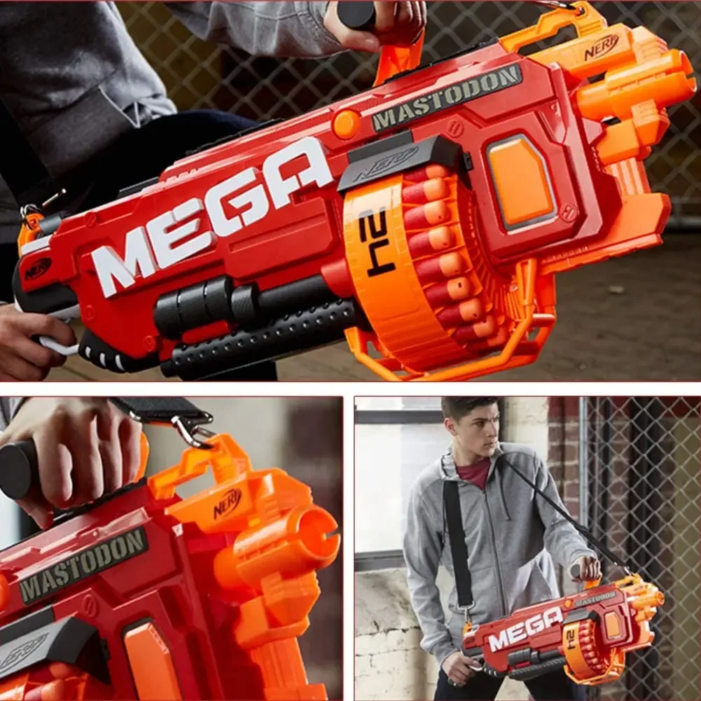 Paquete de 120 Dardos de Espuma EVA Seguros de 9.5cm, Balas de Recarga de Alta Calidad Compatibles con Pistolas Nerf Mega para Niños, Juego de Disparos