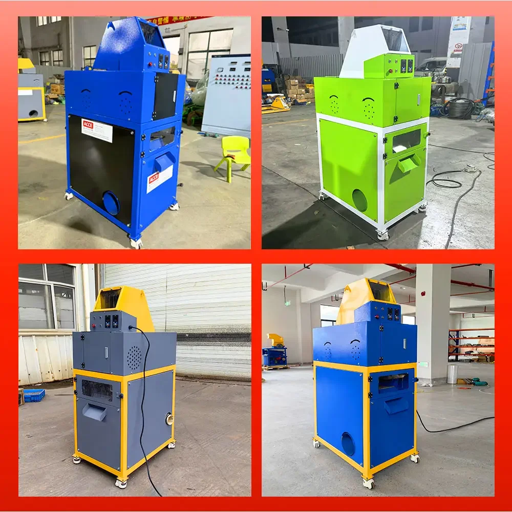 Il piccolo mini cavo di scarto del granulatore di rame ricicla la macchina separatore di rottami del frantoio 5.2kw