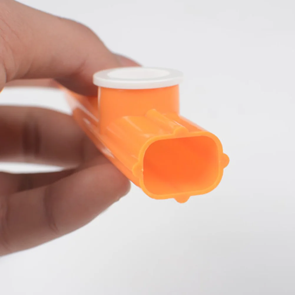 24 قطعة ألوان متنوعة من البلاستيك كازوس للأطفال في مرحلة ما قبل المدرسة التعليمية للأطفال كازو صافرة المزامير الآلات الموسيقية كازو لون عشوائي #6