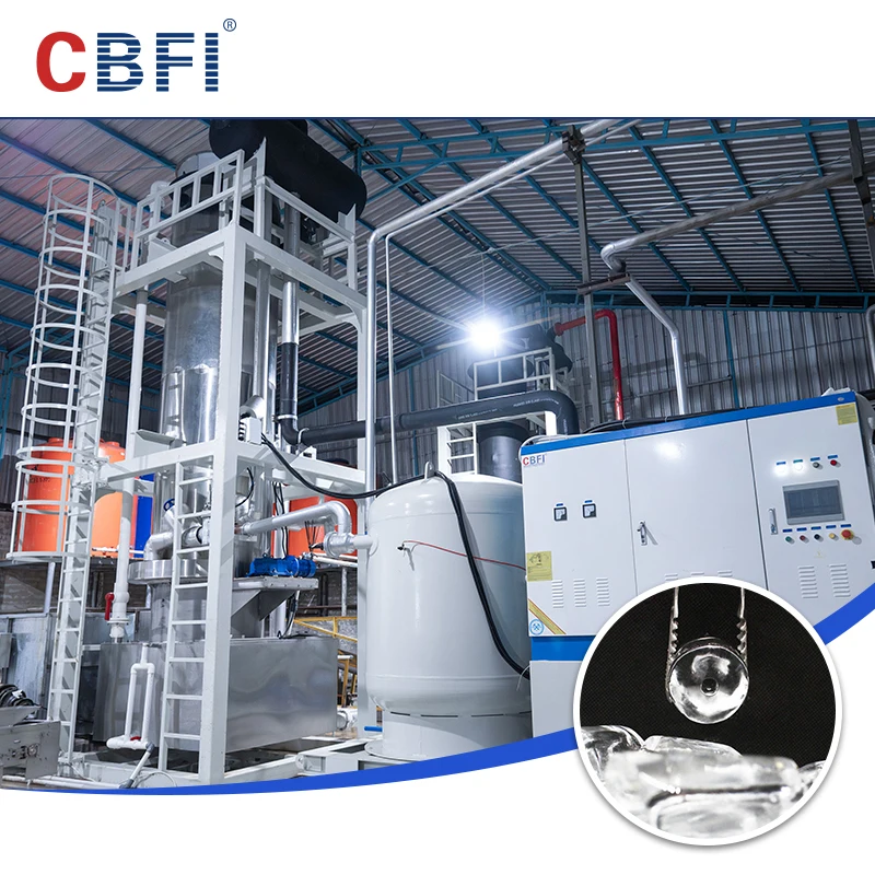 CBFI Tube Ice Machine 60 Tons Case