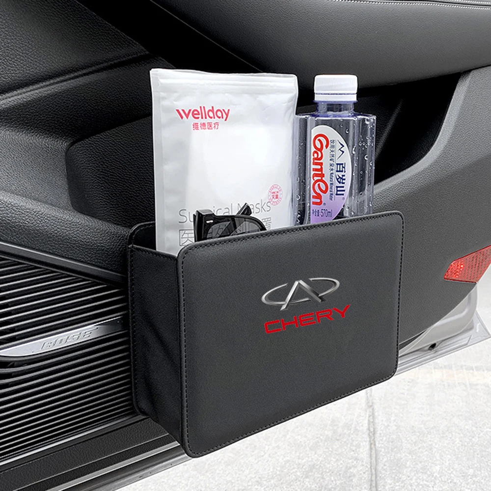 Car Trash Can Collapsible Leak-Proof Storage Bag Backseat with Garbage Bag for Chery Tiggo 2 3 4 5 6 7 8 3X 5X Pro T11 5X Glx 7