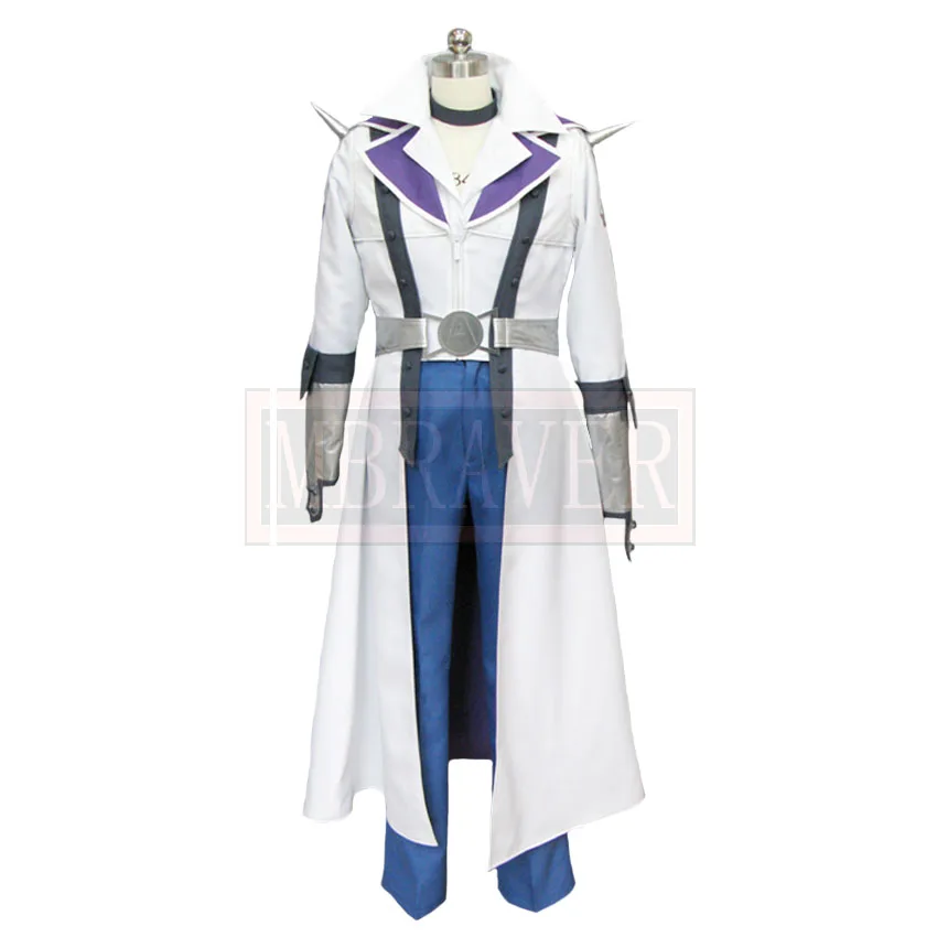 Yu-Gi-Oh! 5D's Jack Atlas Jakku Atorasu King Cosplay Costume Cos Halloween Party Custom Made Any Size