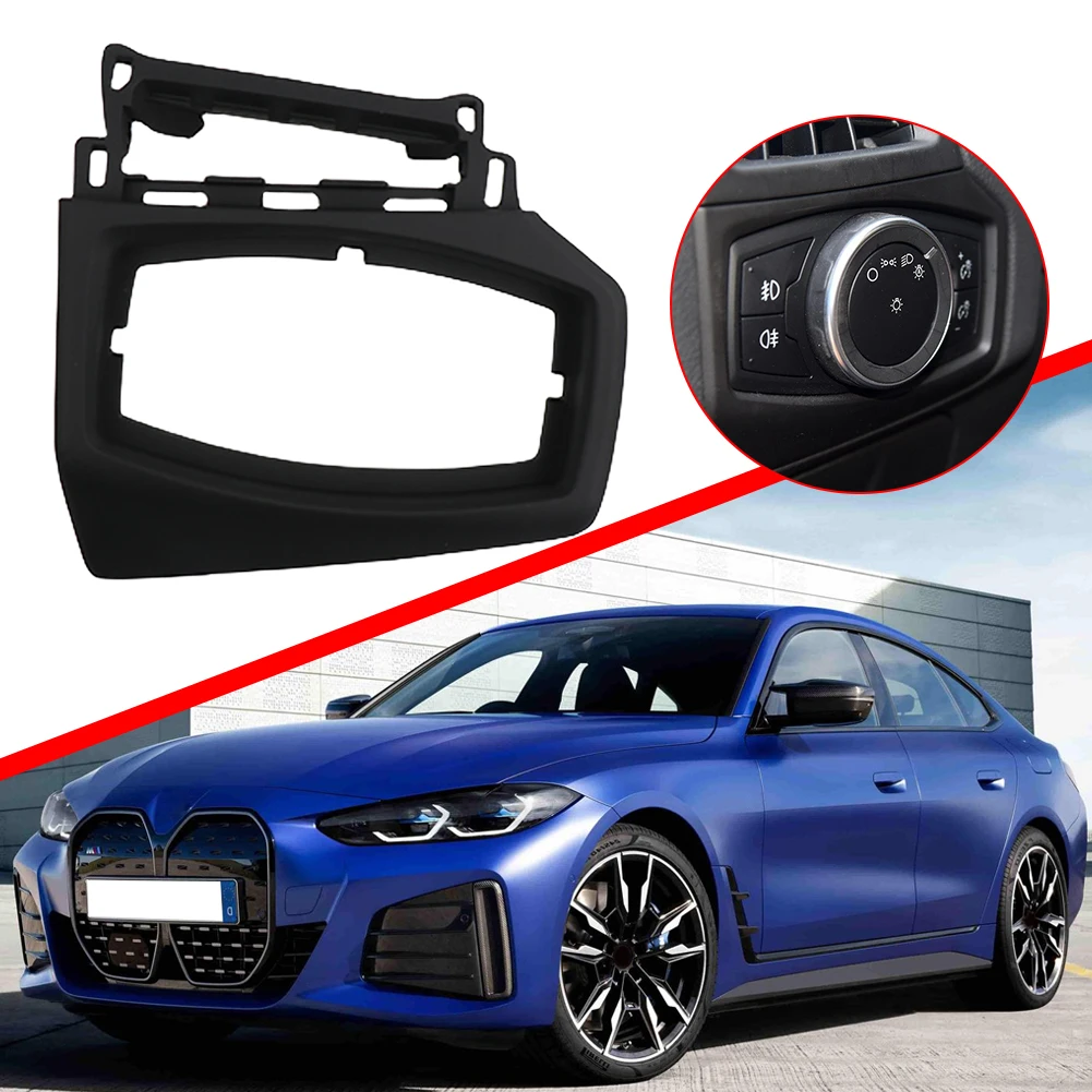 Headlight Switch Buttons Decorative Frame Trim Interior Accessories Low&High Level Configuration for Ford Focus 2012-2018