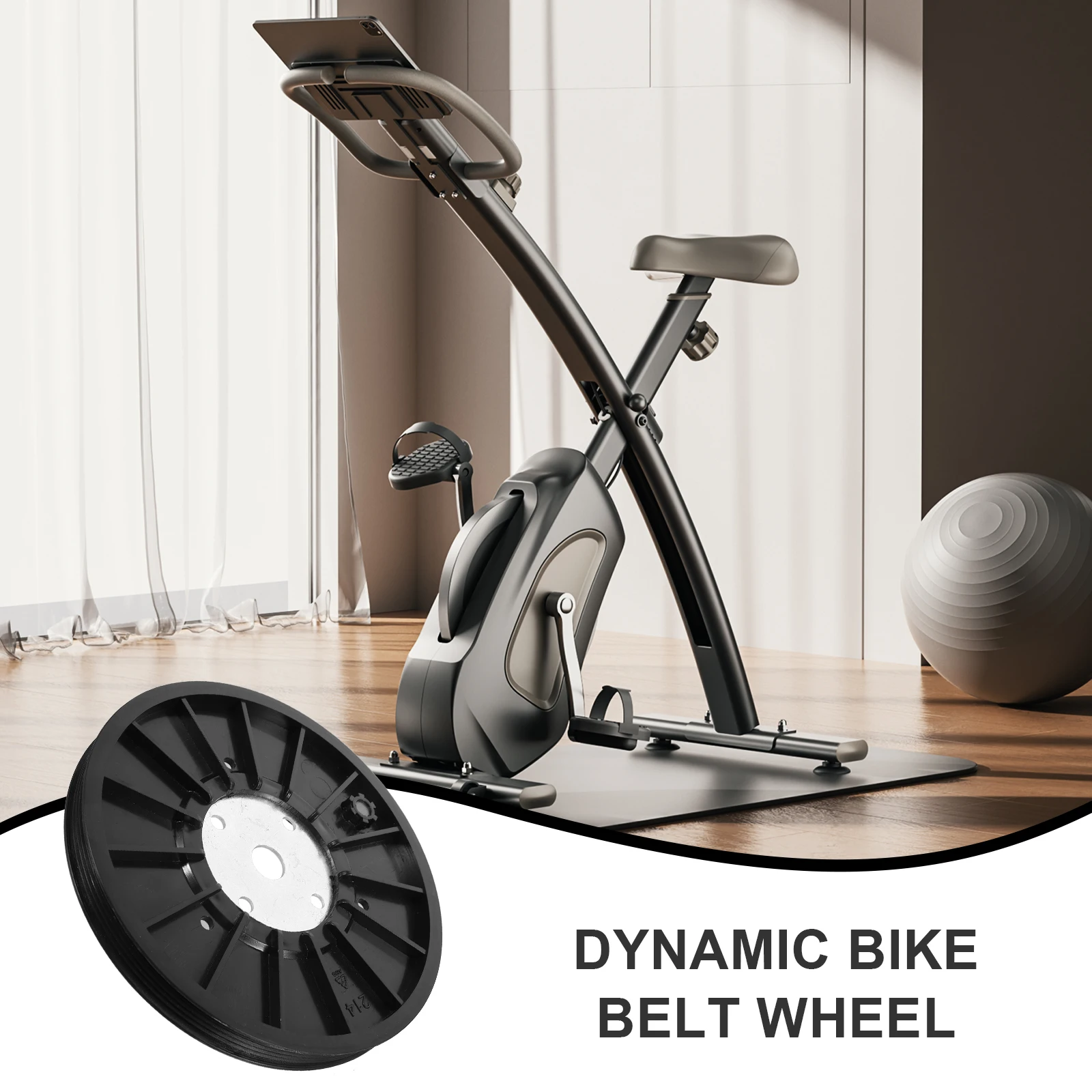 

5PK Dynamic Bike Belt Wheel ABS Drive Disc for Exercise Bikes Enhance Workout Home Accessories Smooth Movement