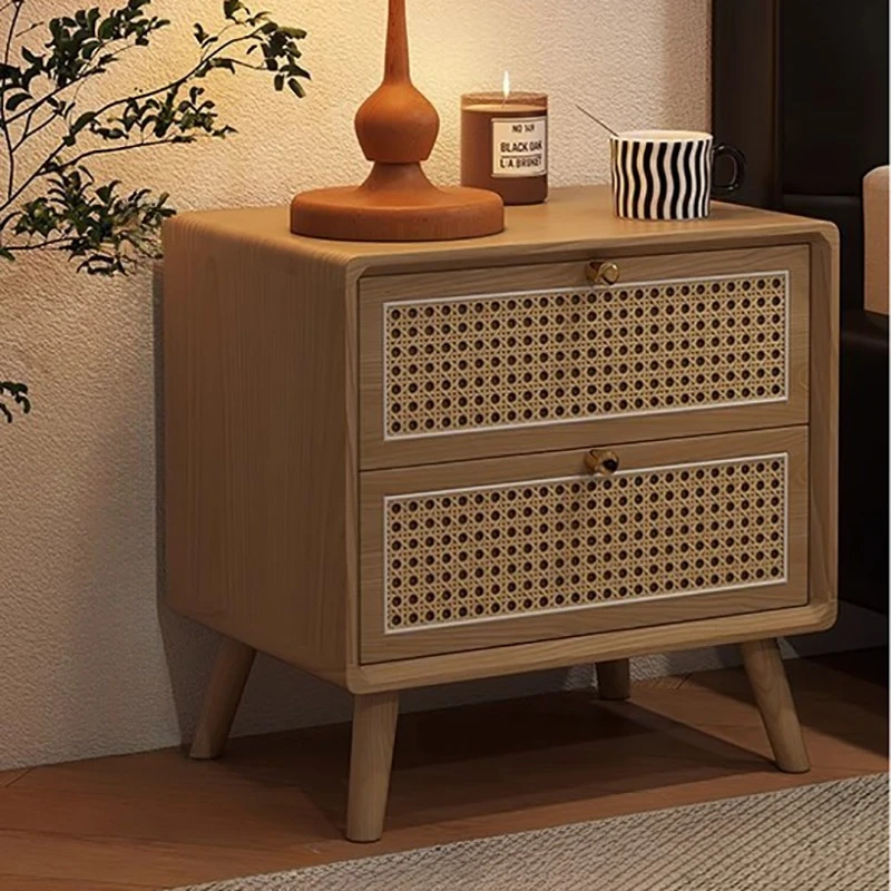 طاولة صغيرة بجانب السرير من الخشب الشمالي، تخزين مخفي، صالات عتيقة، منضدة كلاسيكية فريدة من نوعها من Armarios Para Salon، طاولة جانبية للسرير