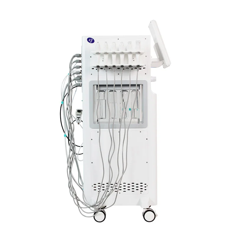 New 11-in-1 Oxygen Facial Machine 90KPa Microdermabrasion Blackhead Removal Beauty Instrument