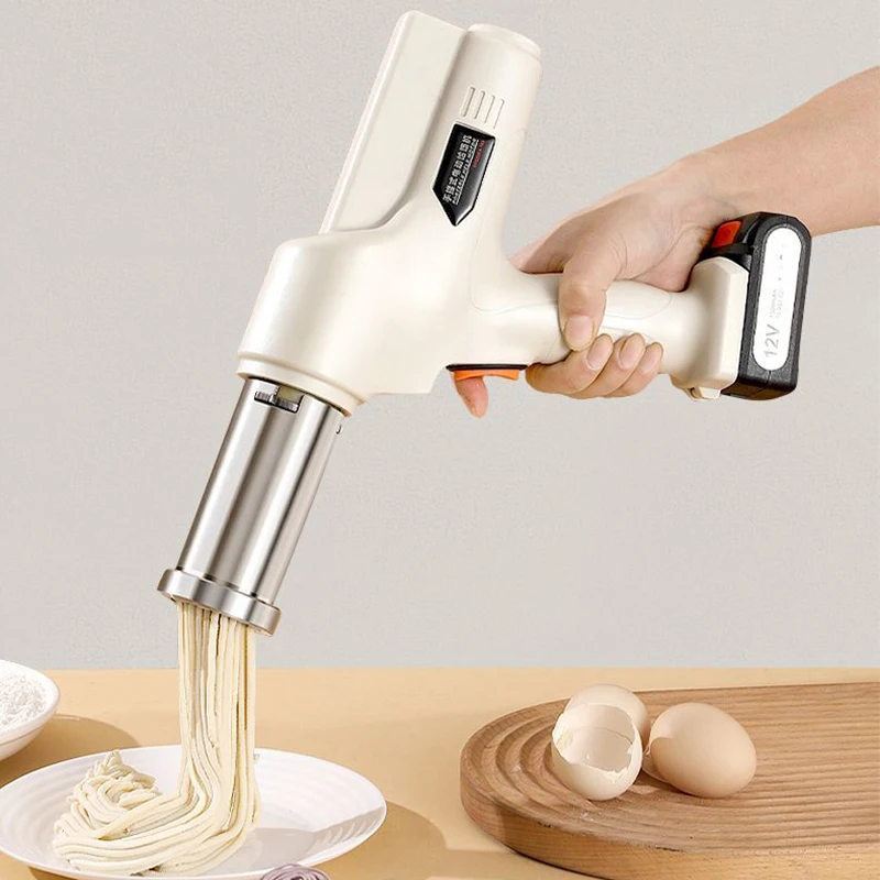 Noodle Maker Press Pasta Machine Stainless Steel Kitchen Pressing Spaghetti Crank Cutting Noodle Making Gun Kitchen Noodle Tools