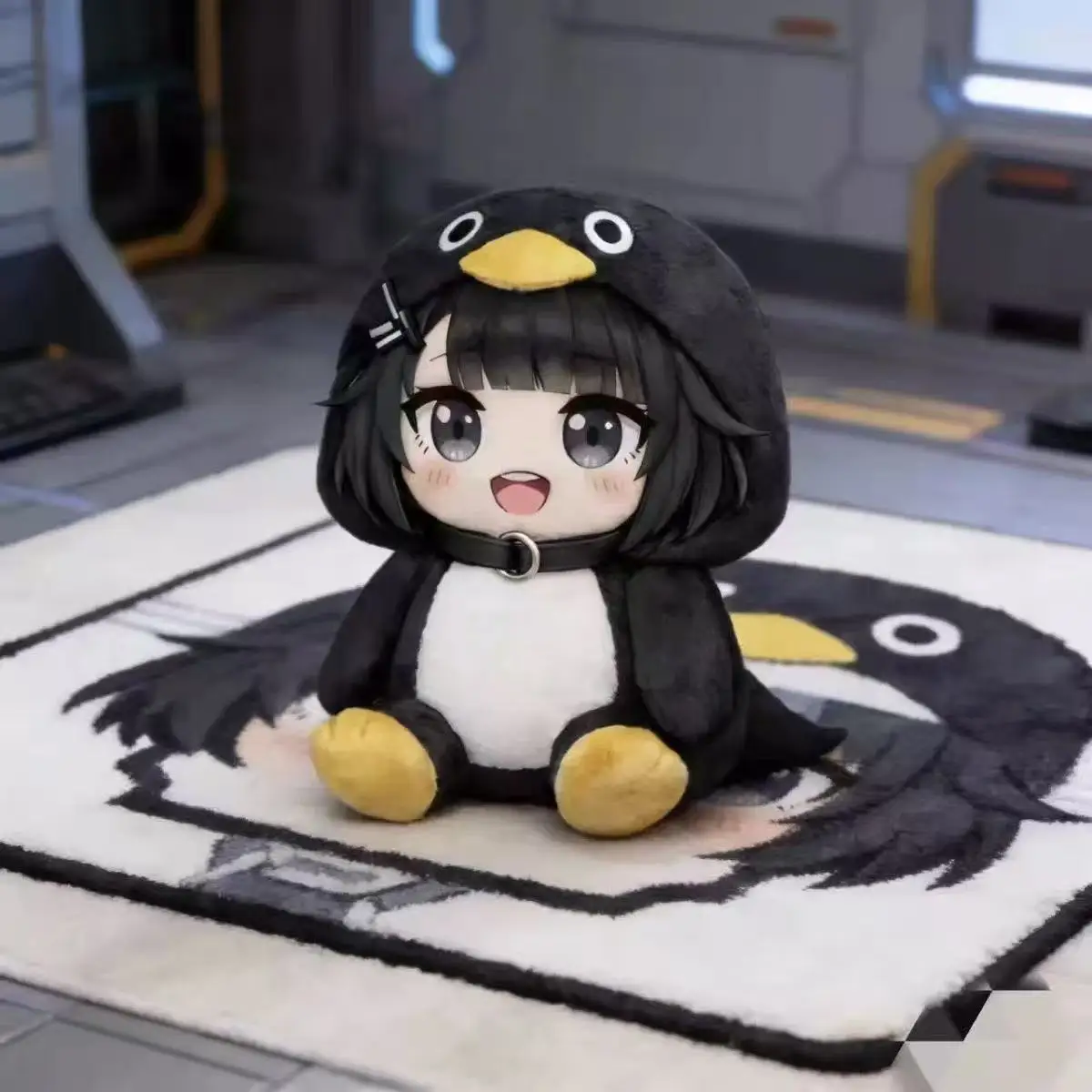 Kawaii New Gugu Gaga Plush Doll 25cm Penguin Gugugaga Plush Hot Meme Peripheral Stuffed Toys Birthday Gift