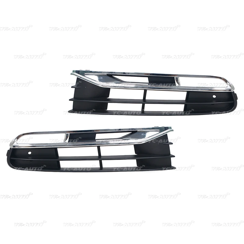 Car Front Bumper Fog Light Lamp Grill For Volkswagen VW Phaeton 2011 2012 2013 3D0853665J 3D0853666J 3D0854661H 3D0854662H