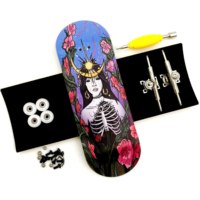 32mm Fingerboard Set 12 constellations Professional Finger Skateboard