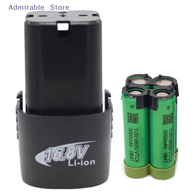 w1Pc 16.8V Lithium Battery 18650 Li-Ion Battery Power Tools Accessories For Cordless Screwdriver Electric Drill Batter