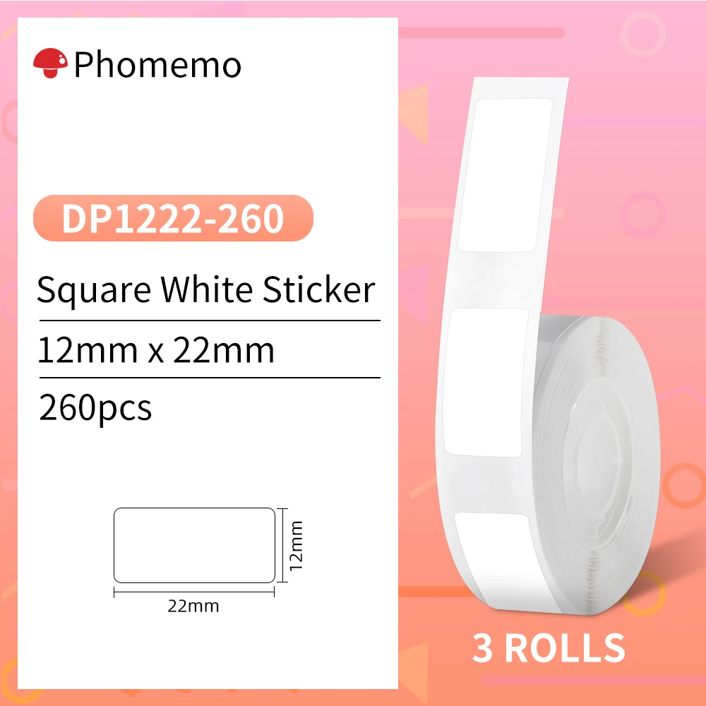 【Buy 2 Get 20% Off】Phomemo D30 Self-Adhesive Sticker Paper Compatible D30 Wireless Handheld Label Machine Easy to Use For Home image 3