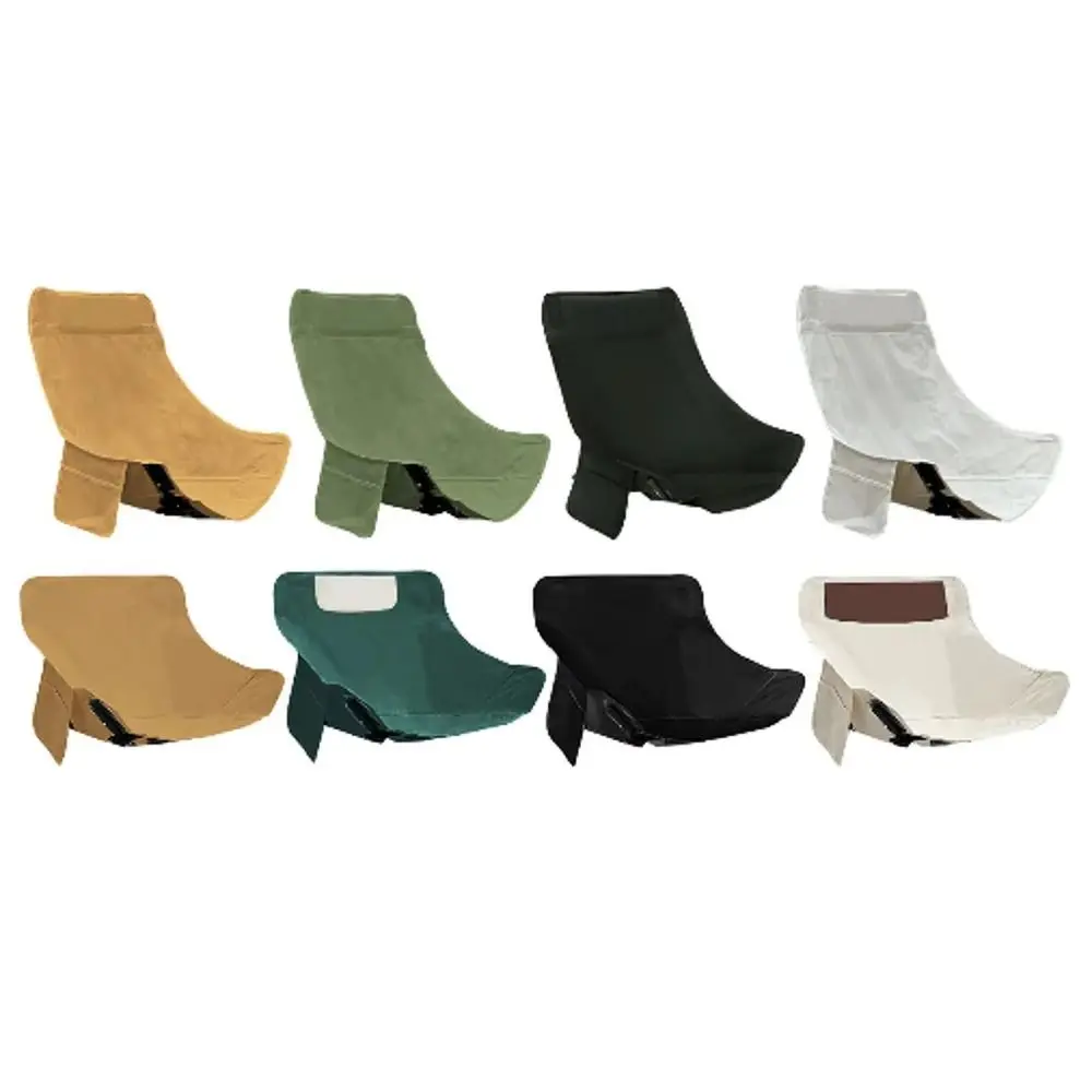 غطاء كرسي تخييم متين قابل للتنفس من قماش أكسفورد غطاء مقعد مضاد للانزلاق سطح كرسي سميك للصيد في الهواء الطلق في الفناء الخلفي