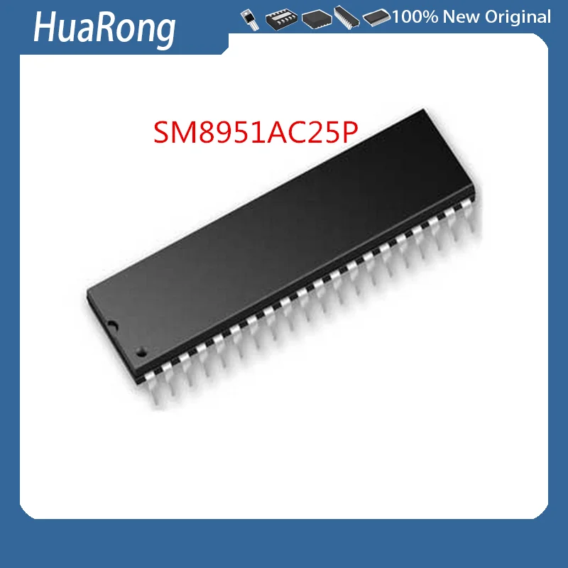 5PCS/LOT        SM8951AC25P        DIP40