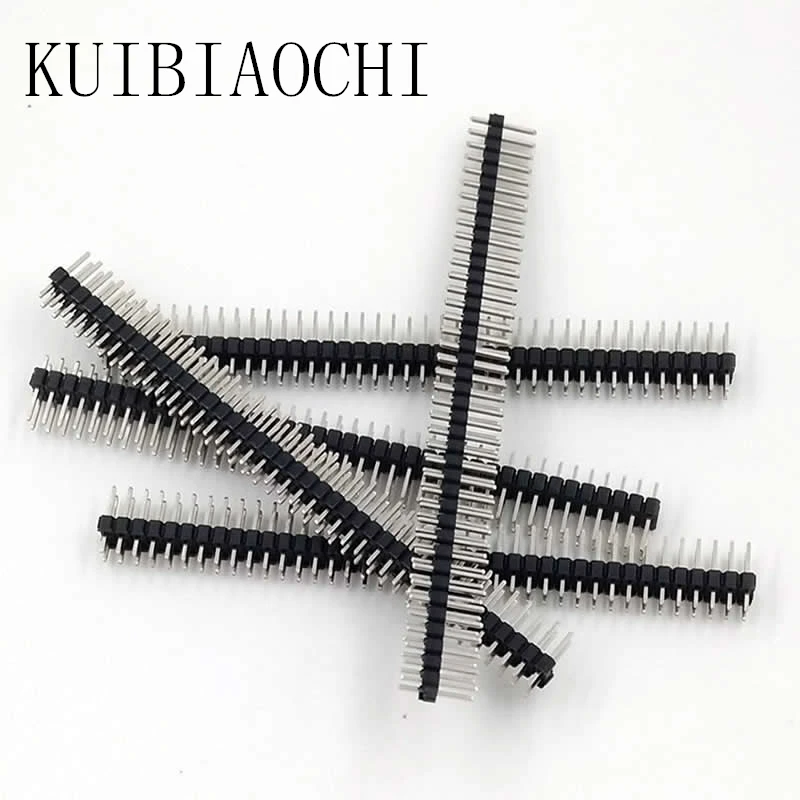 5pcs/LOT 2.54mm connector 2 x 40 Pin Male Double Row Pin Header Strip