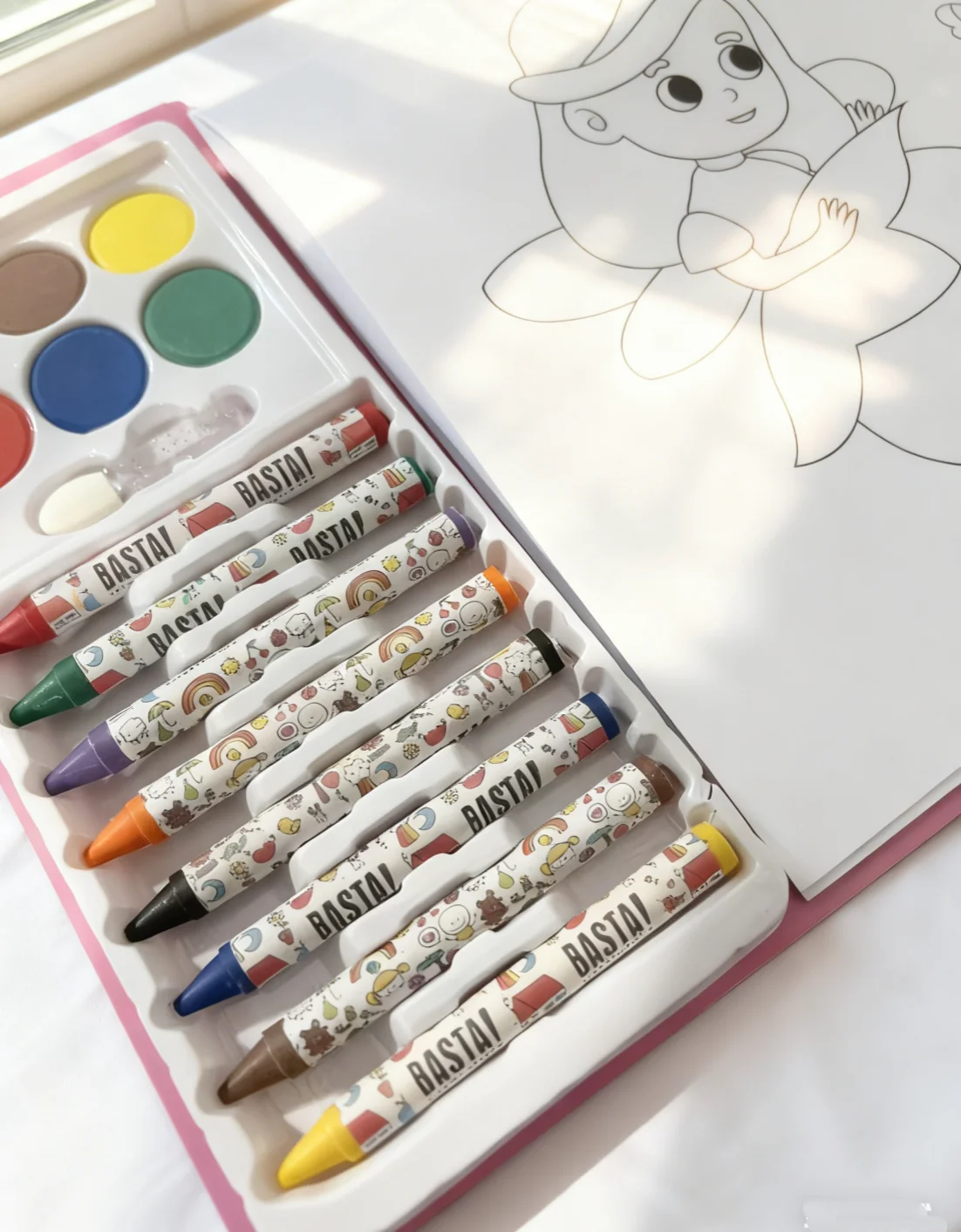 "Cuaderno de bocetos de dibujos animados de fantasía, papelería para estudiantes, libro de arte dibujado a mano en 3D, juguete para regalo creativo para niños de dibujos animados bonitos"