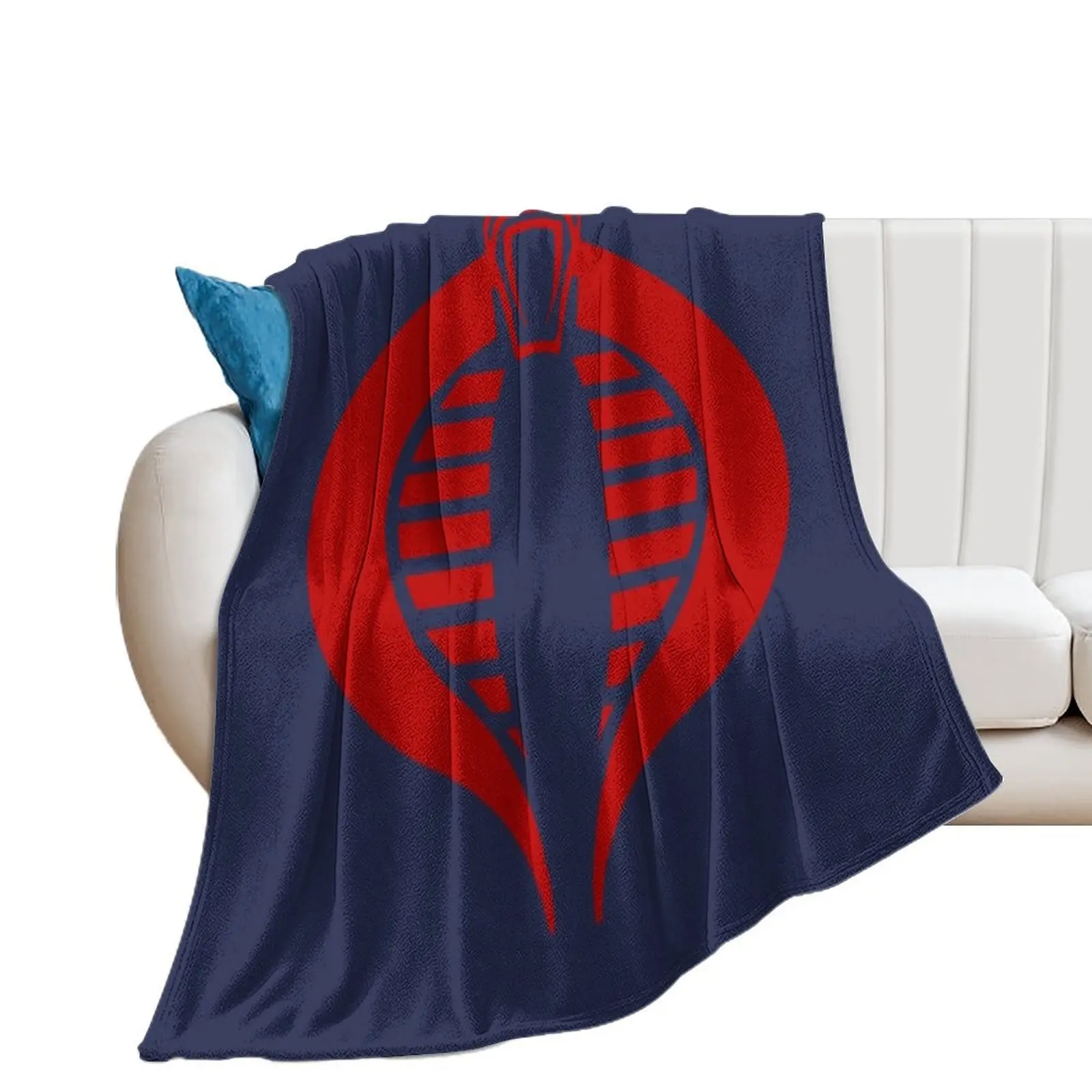 

Cobra Gi Joe Logo Throw Blanket for winter Baby Bed christmas gifts Blankets