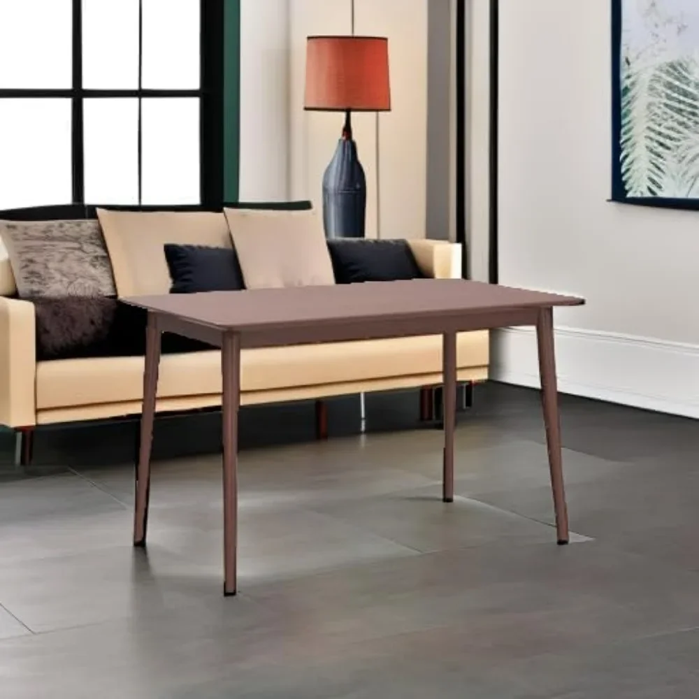 

47" Dining Room Small Kitchen Dining Table Kitchen Table for Small Spaces Modern Home Furniture Dinner Table