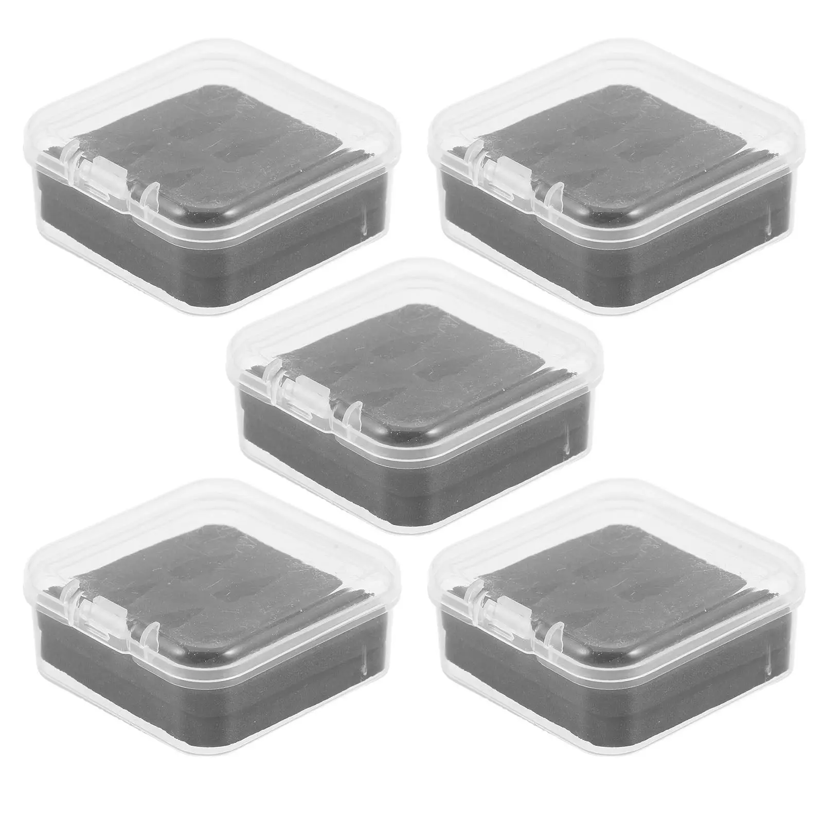 5Pcs Transparent Stylus Storage Box Digital Pen Accessories Case Clear Plastic Portable Nib Organizer Container for Tablet
