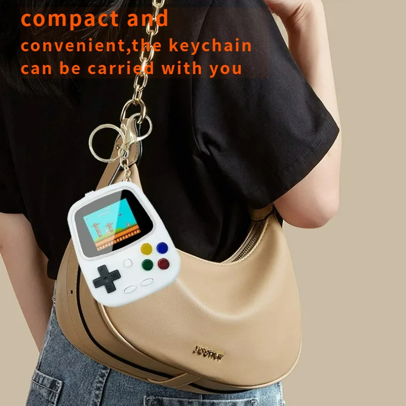 H3 Mini, handheld game console, retro nostalgic children's game console 274-in-1 classic battery game keychain