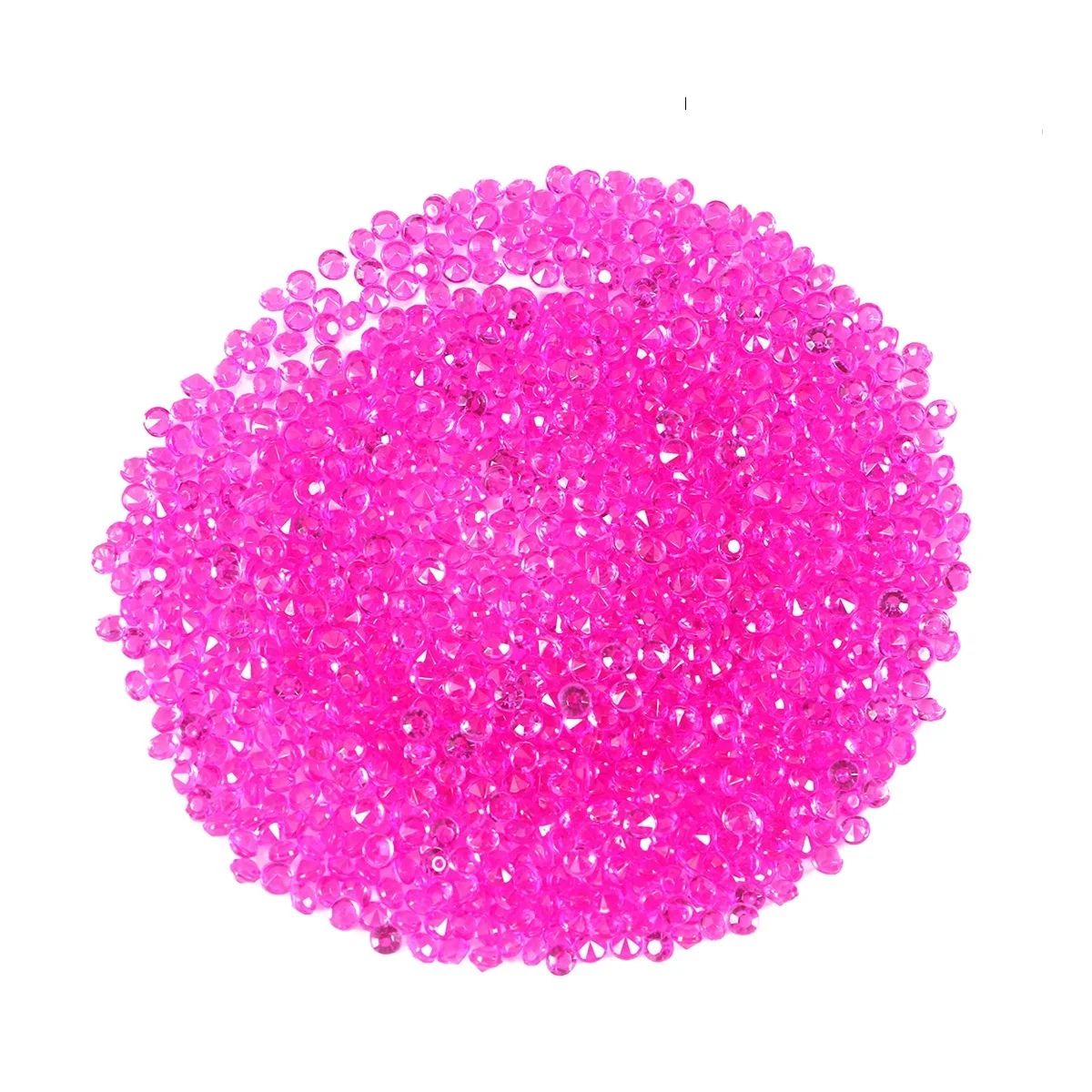 

1000 Pcs Acrylic Drilling Wedding Decorations Gems Blaue Dekosteine Rhinestones