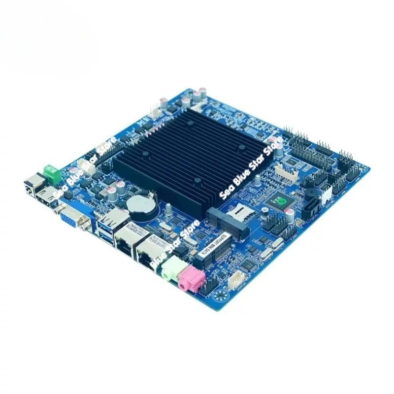 New  Industrial Control Main Board J1900 Dual Network Port 6 Strings Mini ITX All-in-one Machine Advertising Cash Register