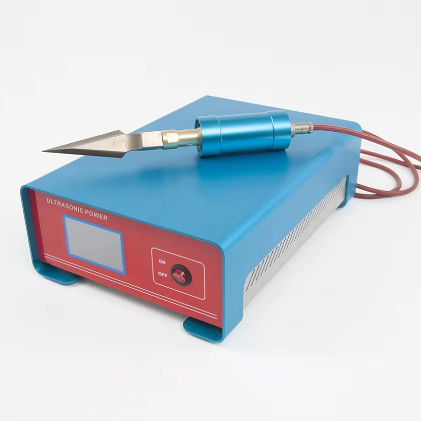 High Power 25kHz Ultrasonic Knife Cutter Industrial Lab Ultrasonic Cutting Machine for Plastic Honeycomb