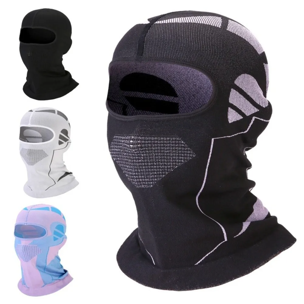 Outdoor Breathable Motorcycle Balaclava Face Cover High Stretchy Cold Weather Windproof Mask Cycling Bike Scarf Winter Ski