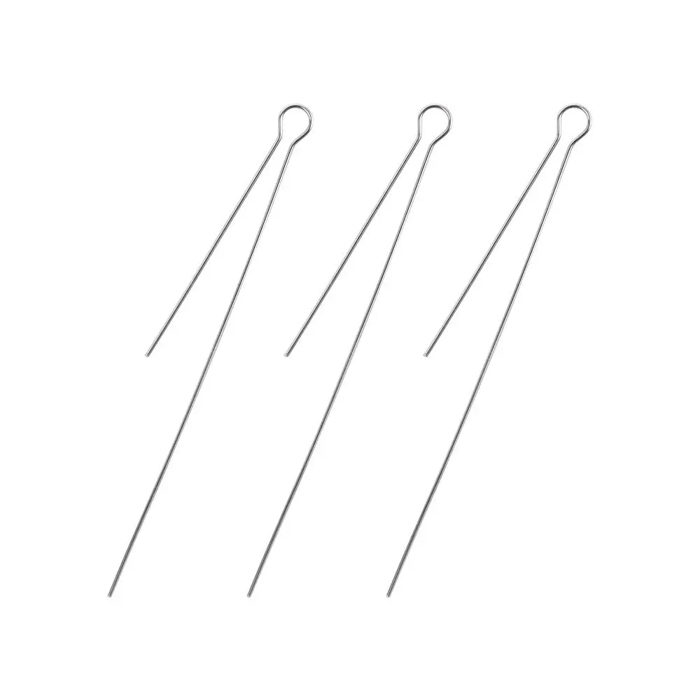 65-75mm Fishing Tools Fishing Lure Steel Wire Rotating Sequin Steel Wire DIY Fishing Lure Wire Fishing Hook Steel Wire