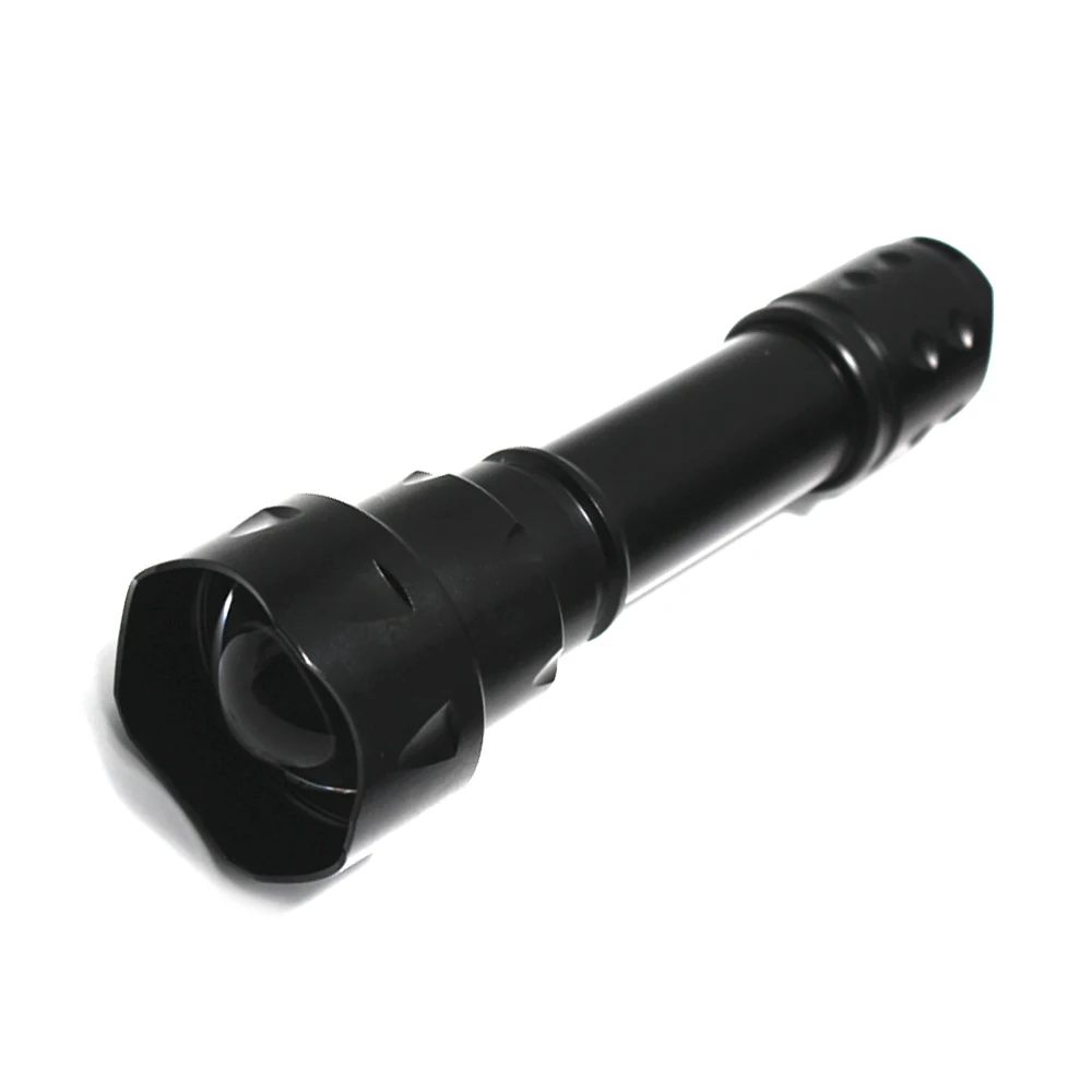 T20 IR Flashlight 850nm Night Vision Zoomable Torch IPX6 Waterproof Outdoor LED Infrared Tactical Hunting Torch