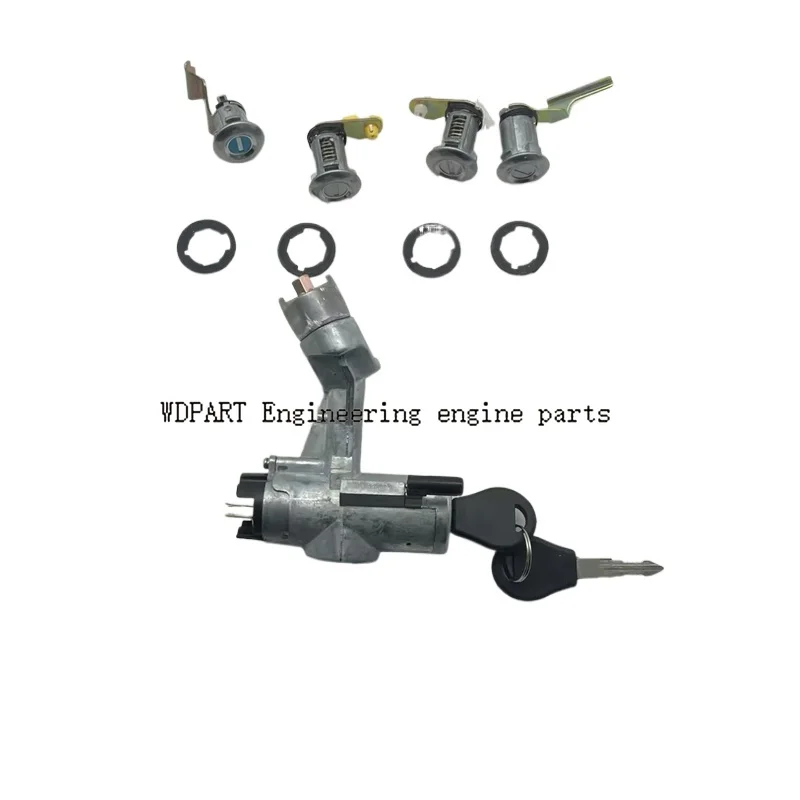 

Ignition Switch Lock Cylinder with Keys 99810-50A00 for Nissan Patrol GQ Y60 1988-1998 Sentra B12 1986-up Replacement