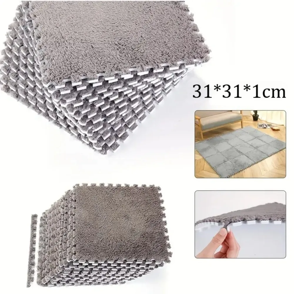 10/20 قطعة الطفل أفخم سجادة ألغاز مربع عدم الانزلاق مريحة تلعب حصيرة BPA الحرة مناسبة لغرفة المعيشة وغرفة نوم الديكور