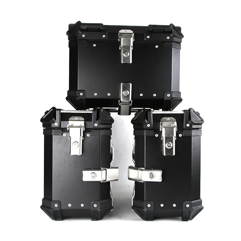 BKS 45L+38L side box  accesorios para motos motorcycle parts & accessories alloy top case trunk  tail es