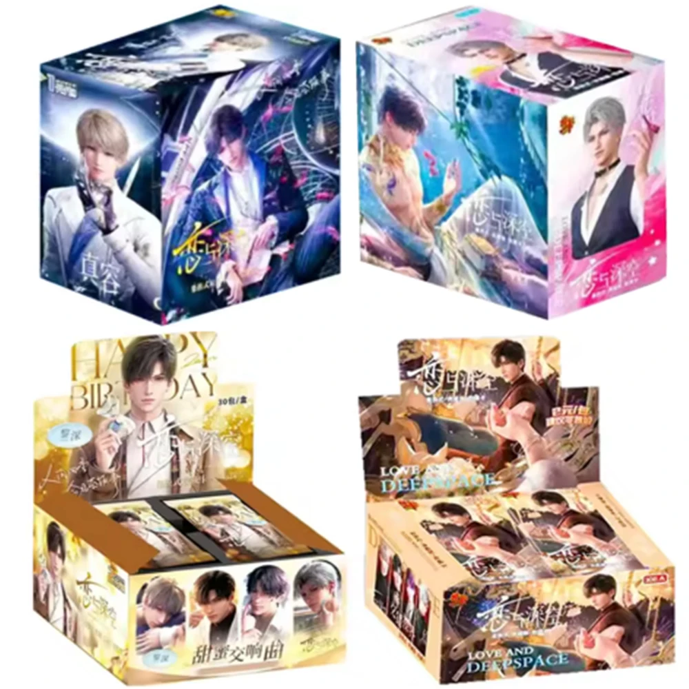 

Love and Deep Space Card Popular Deluxe Edition Handsome Full Thick Card Novel Peripherals Collection Card Toys Gifts