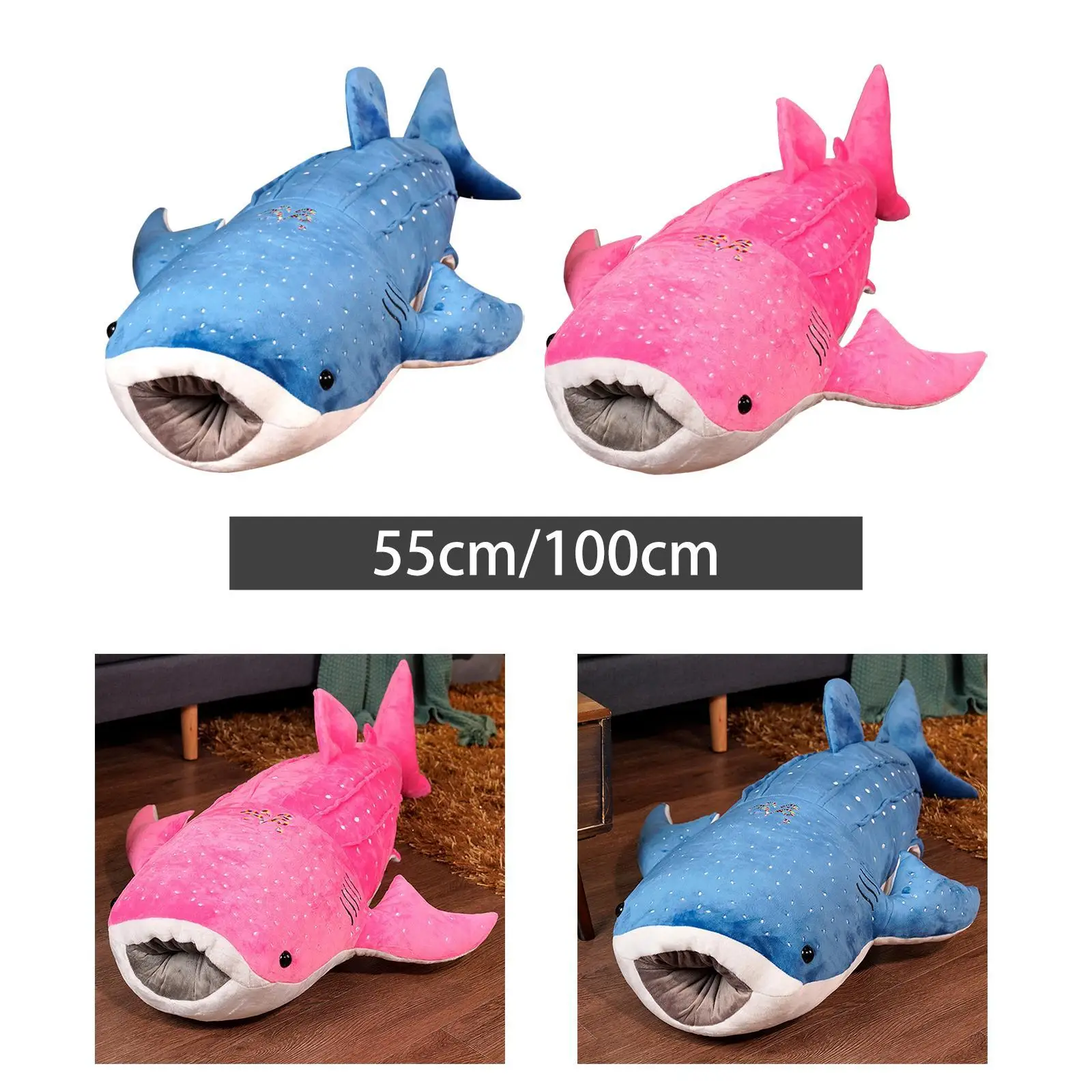 

Shark Stuffed Animal Doll,Plush Decorate Kids Gift,Comfortable Shark Stuffed