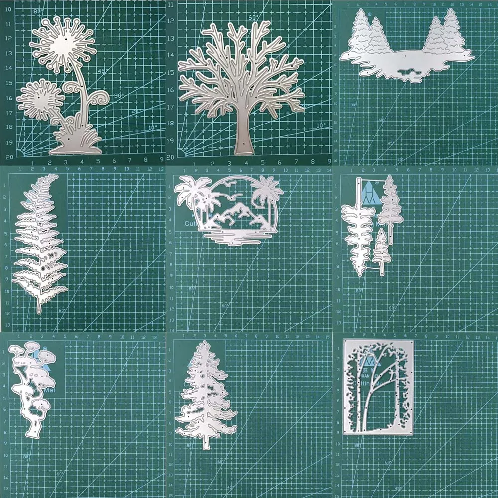 Weihnachtsbaum Metall Stanzformen DIY Scrapbooking Dekor Kartenherstellung Prägung Handwerk Album Papier Schablone