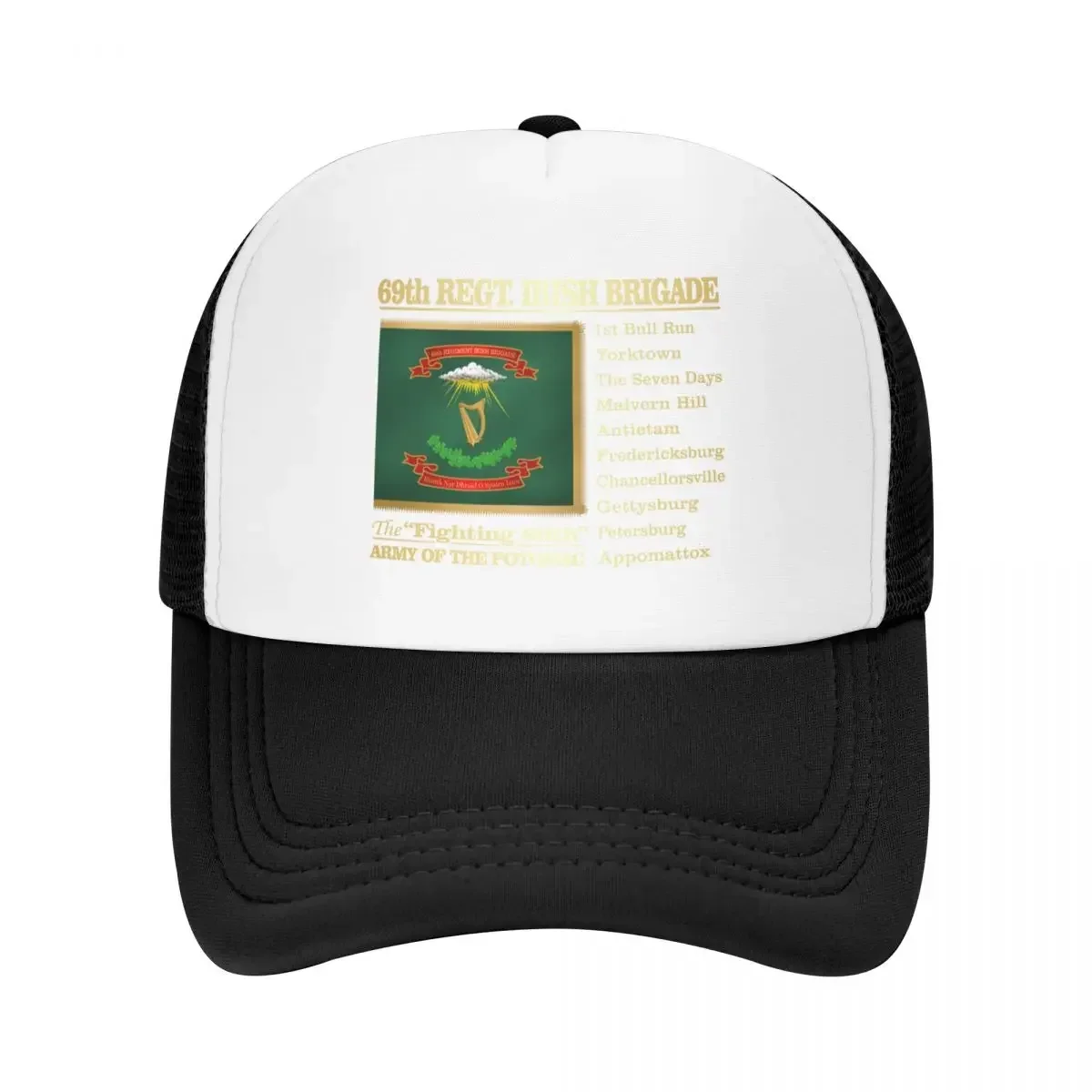 69th Regiment, Irish Brigade (BH2) Baseball Cap derby hat Sports Cap Women's Golf Clothing Men's