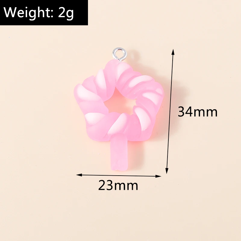 15 Stück Mix Harz Schokolade Charm Dessert Food Charms für Halskette Armband Ohrring Schlüssel bund DIY Schmuck herstellung Zubehör – Detail 11