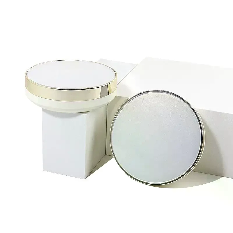 Empty Air Cushion Foundation Puff Box Cosmetic Container With Soft Puff Sponge for Custom Makeup Applications