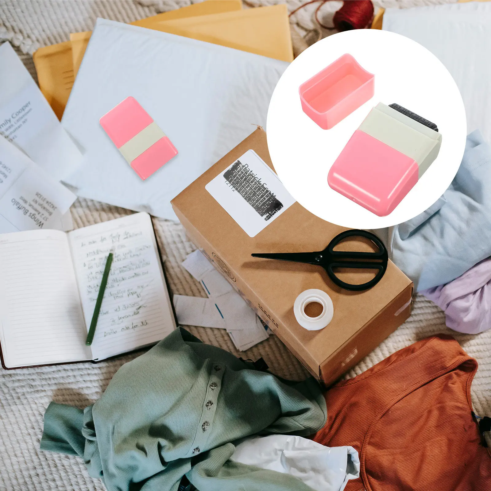 

Удобный роликовый штамп для защиты личных данных, многофункциональный офисный инструмент, предотвращающий кражу идентификационной информации, для ежедневных счетов.