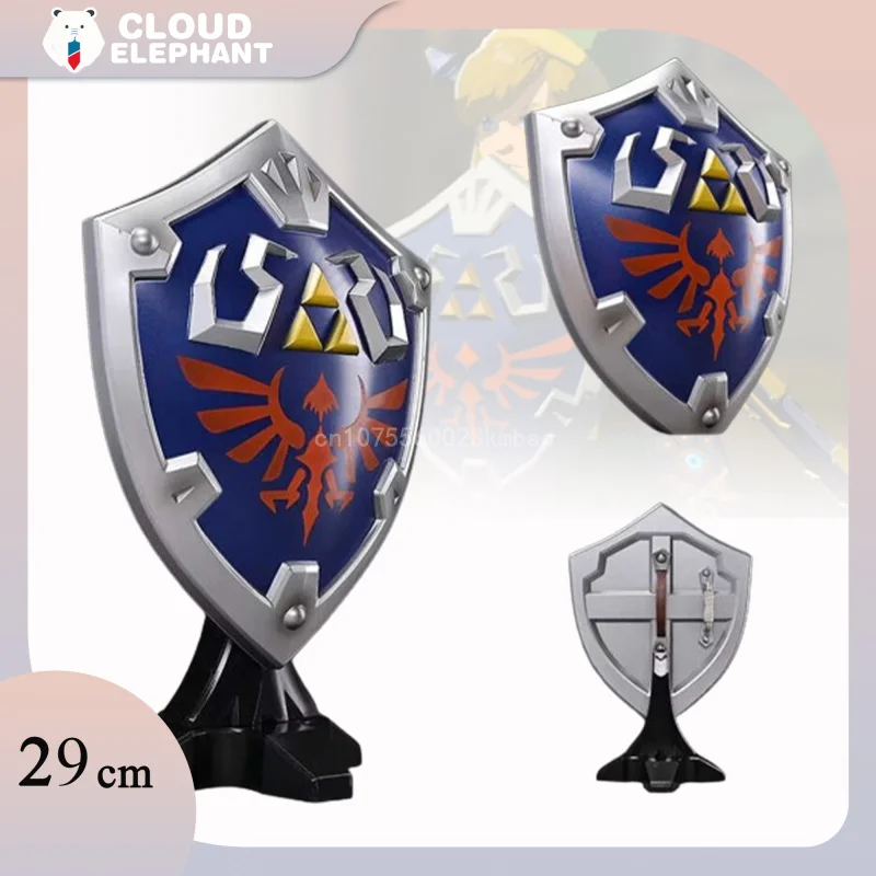 The Legend of Zelda Shield modelo Link Hylian figura Breath of the Wild serie Juego periférico modelo de escritorio decoración regalos para niños