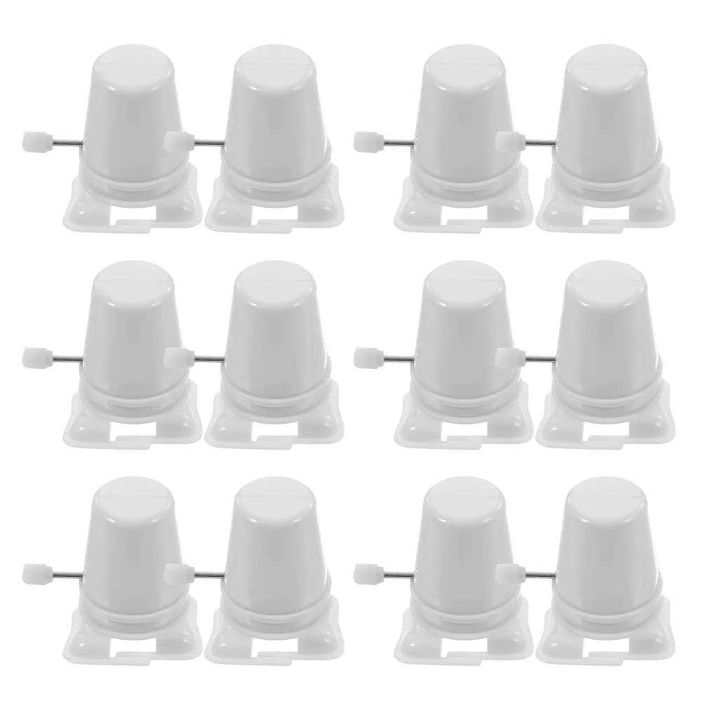 12 Pcs Clockwork Robot Toys Mini Movement Vintage Slush Plastic Walking Replacement Child Handcraft Parts