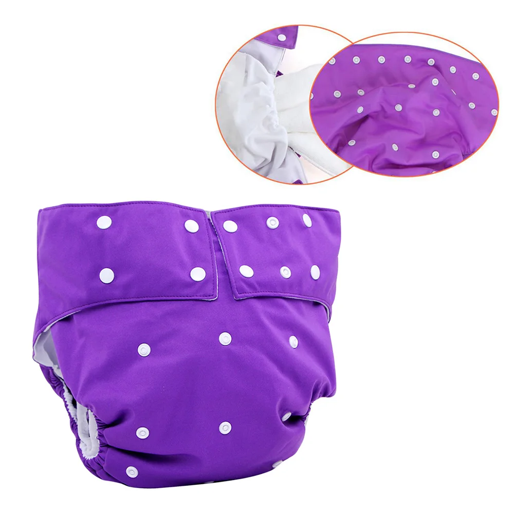 

Adjustable Reusable Adult Cloth Diaper Washable Old Man Nappy Leakproof for Elderly Mobility Inconvenient Patients