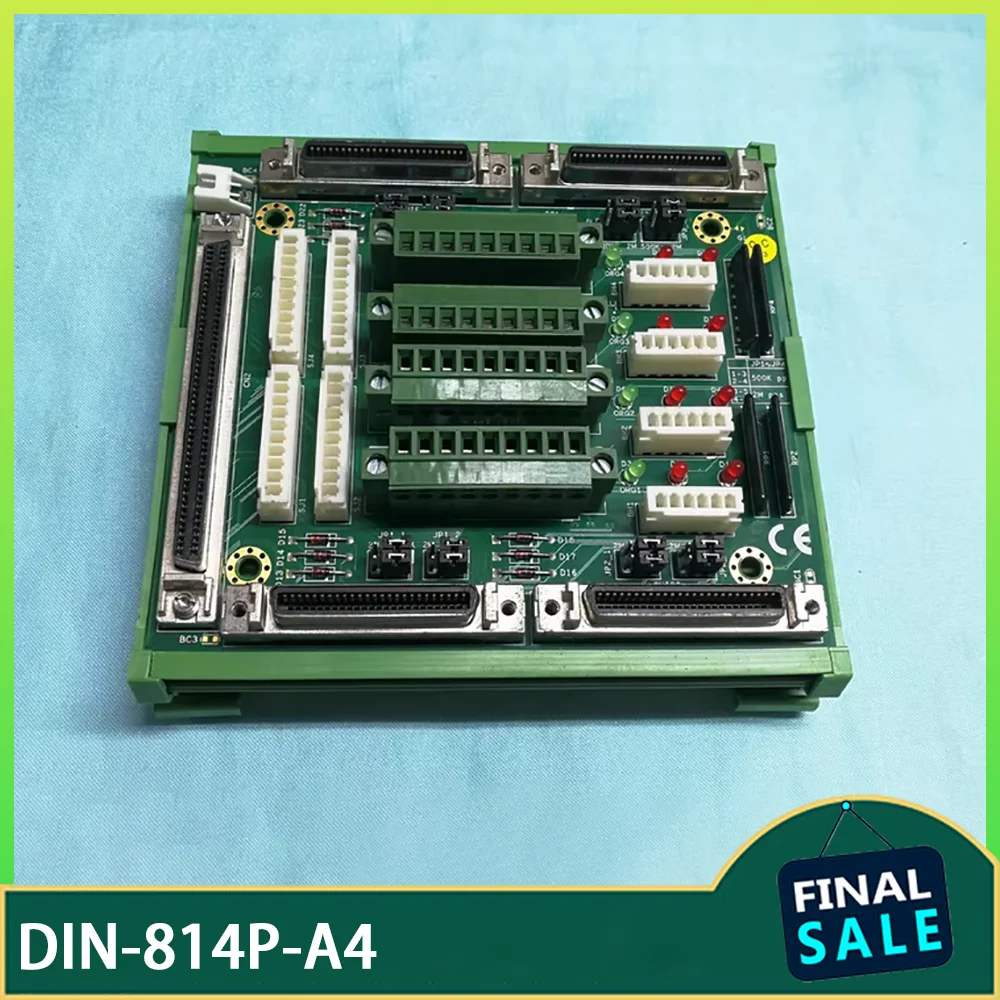 The terminal block DIN-814P-A4