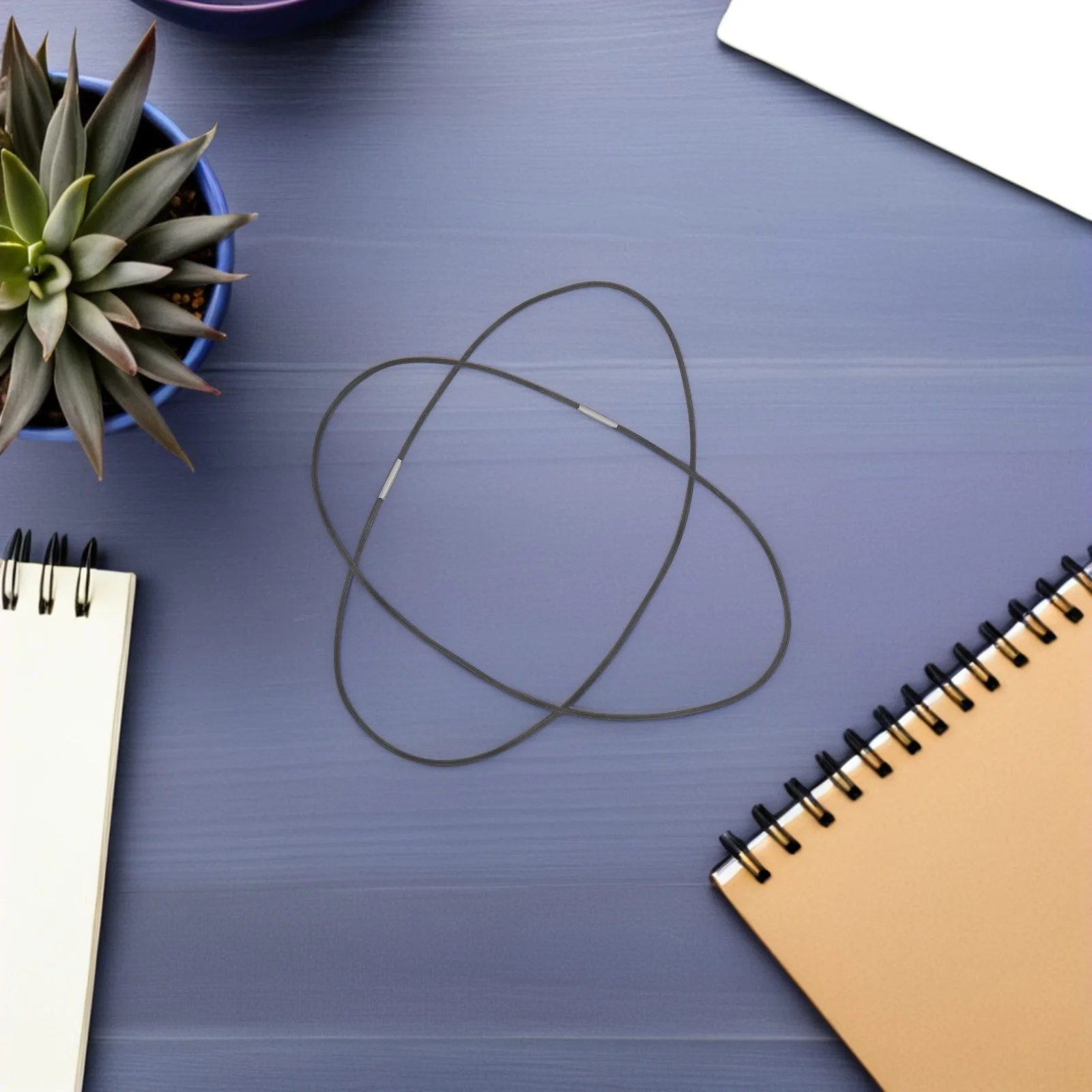 6 قطعة أربطة مرنة سوداء لحزام دفتر الملاحظات A5 مجلة المسافر مذكرات الموثق استبدال مخطط إغلاق قابل للتمدد