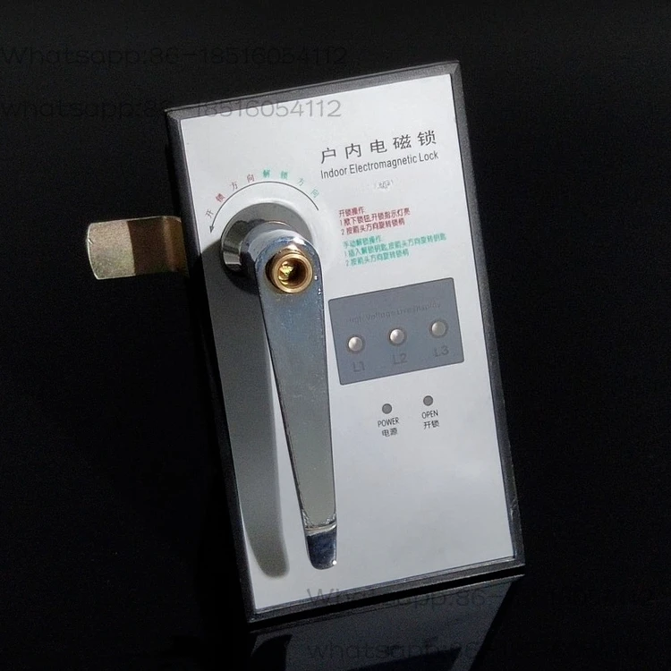 

High Voltage Indoor Solenoid Lock AC/DC220V/110V High Voltage Cabinet Distribution Cabinet Electric Door Lock Accessories