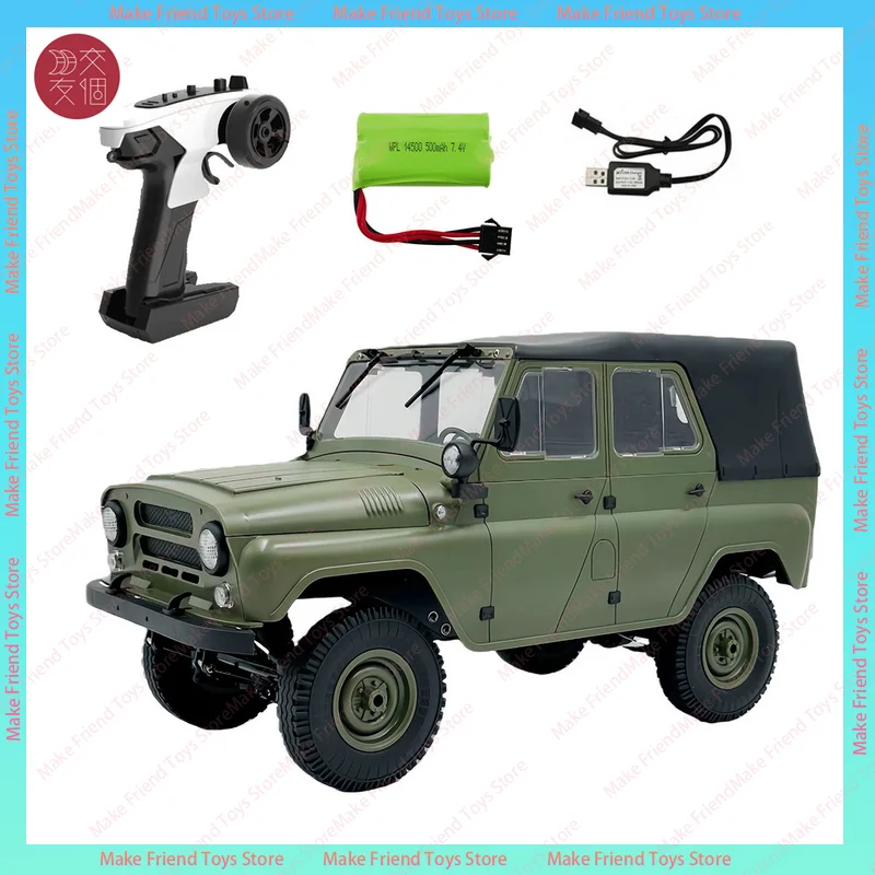 รถบังคับวิทยุ Wpl C94 ขนาด 1:12 รุ่น Uaz 469 ขับเคลื่อน 4 ล้อ พร้อมใช้งาน ปีนป่ายบนทางวิบาก ของเล่นรถบังคับวิทยุแบบอัพเกรดได้ สมจริง ควบคุมด้วยรีโมท