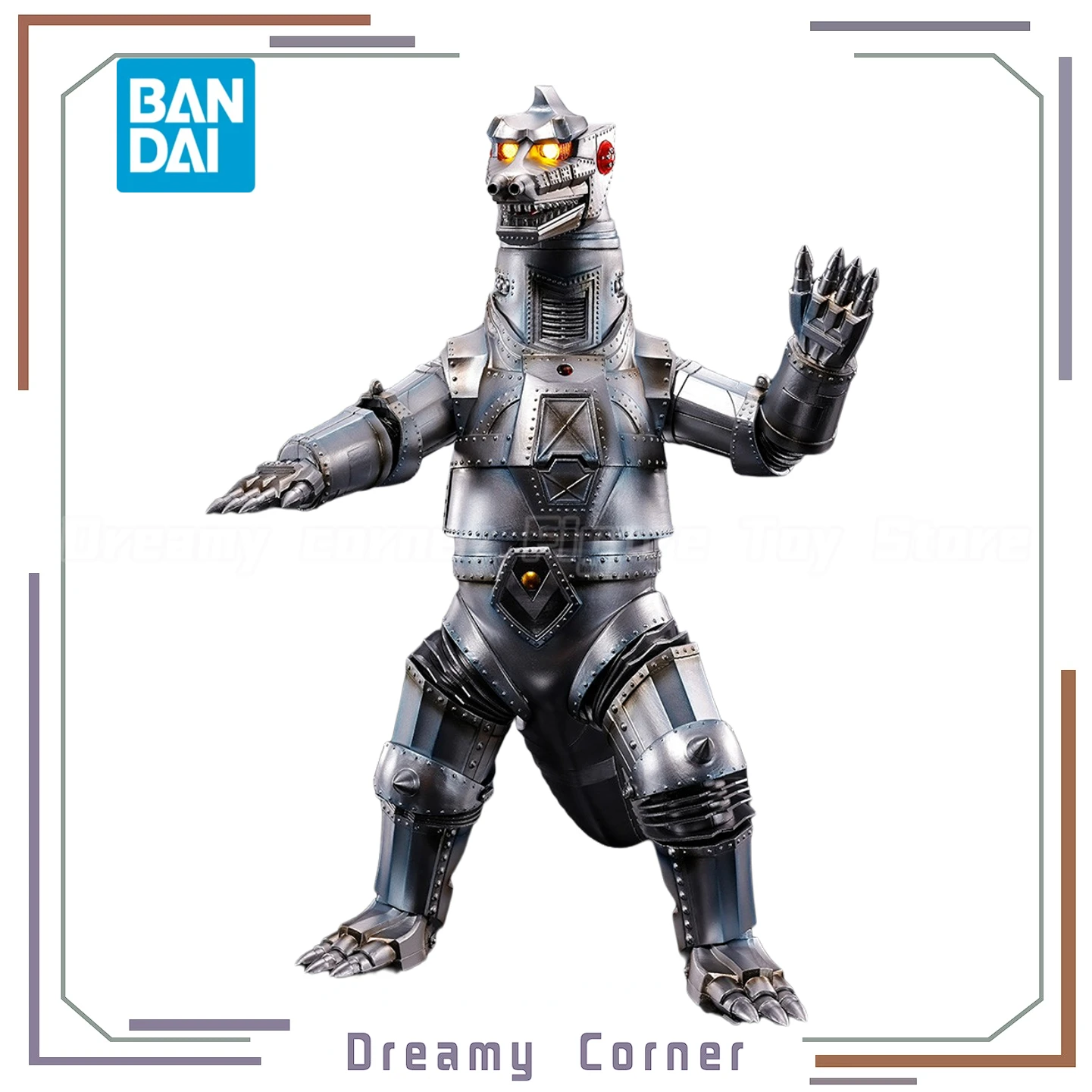 

【В наличии】Оригинальная фигурка BANDAI SPIRITS DX Soul of Chogokin 1974, GODZILLA VS. MECHAGODZILLA, модель игрушки