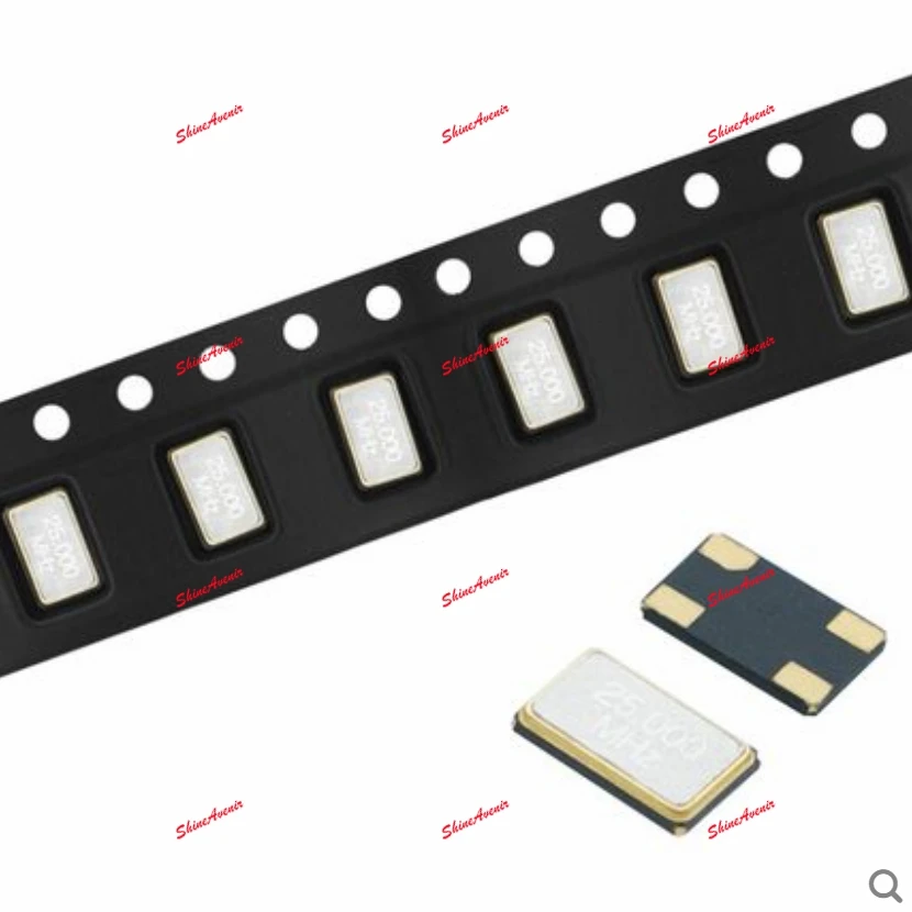 20pcs 5070SMD  32.768MHZ,33.333MHZ,40MHZ,48MHZ,50MHZ,100MHZ,125MHZ  3.3V 4P Active crystal oscillator