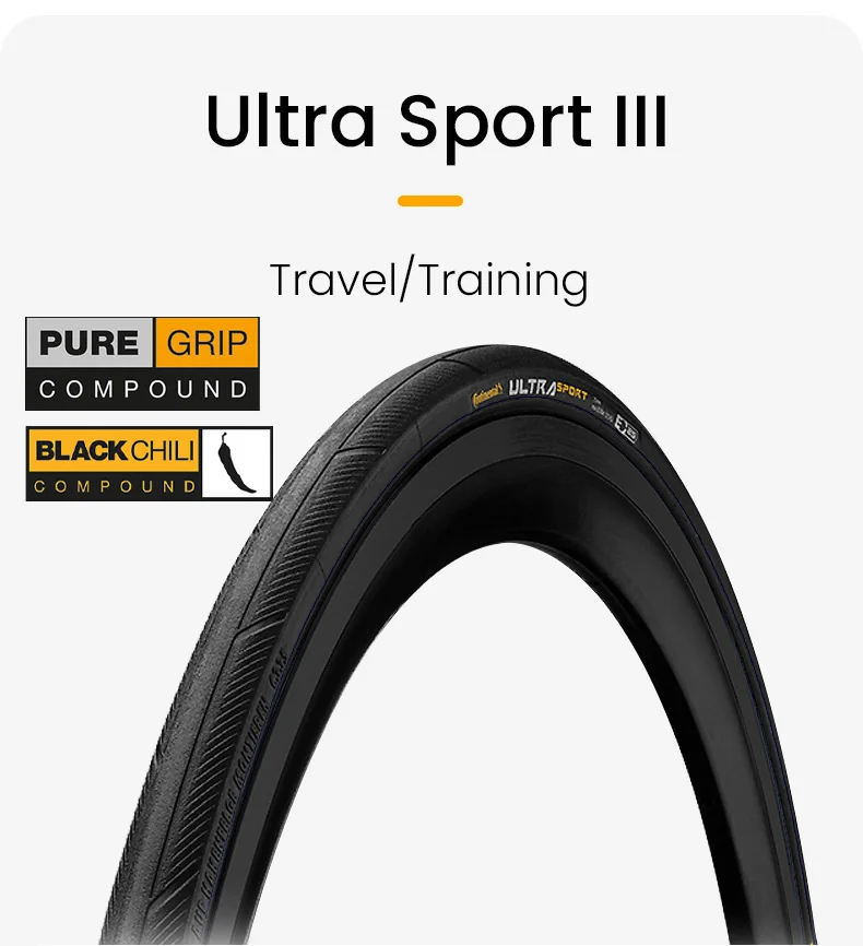 2 stücke Continental Road Reifen ULTRA Sport III & GRAND Sport Rennen Geschwindigkeit 700 × 25C/28C Straße Fahrrad klammer Faltbare Kies Reifen – Detail 16